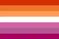 Lesbian(2018; seven stripes)