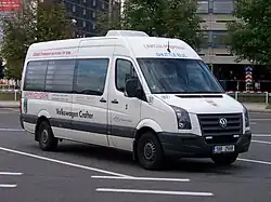 Volkswagen Crafter minibus (before improvements)