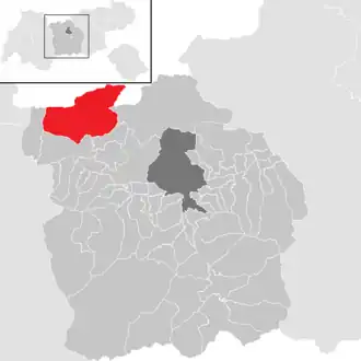 Location in the district