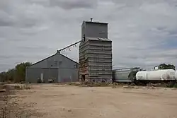 Old grain elevator in Levelland