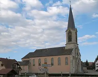 The church of Liebsdorf