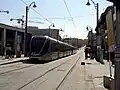 Tram on Jaffa Road