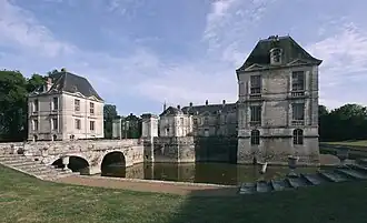 The chateau in Lignières