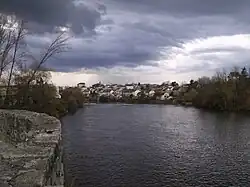 Limoges and the Vienne river.