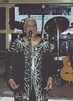 Linda Hopkins in concert.