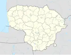 Šiauliai is located in Lithuania