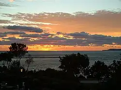 Little Traverse Bay at sunset