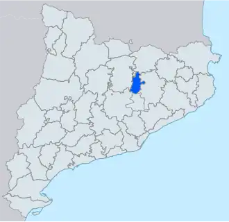 Location within Catalunya