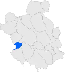 Location within Vallès Occidental