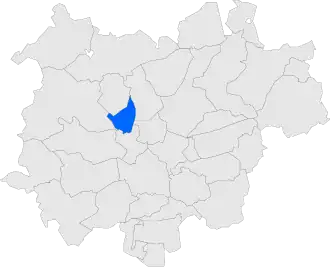 Location within Bages