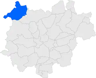 Location within Bages