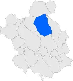 Location within Vallès Occidental