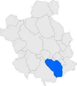 Location within Vallès Occidental