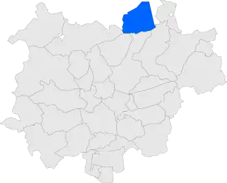 Location within Bages
