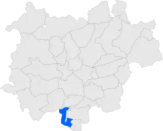 Location within Bages