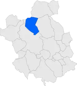 Location within Vallès Occidental