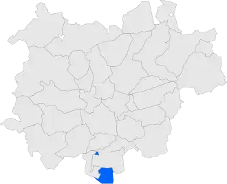 Location within Bages