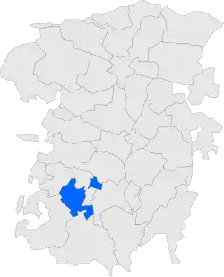 Location within Berguedà