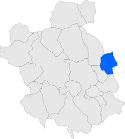 Location within Vallès Occidental