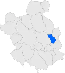 Location within Vallès Occidental