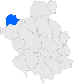 Location within Bages