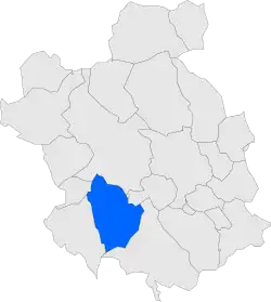 Location within Vallès Occidental