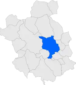 Location within Vallès Occidental