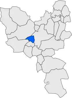 Location within Gironès