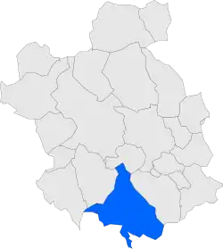 Location within Vallès Occidental