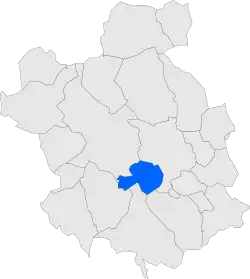 Location within Vallès Occidental