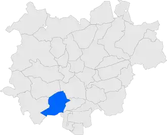 Location within Bages