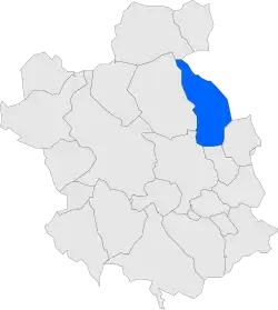 Location within Vallès Occidental