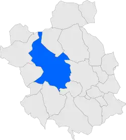 Location within Vallès Occidental