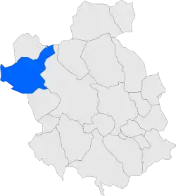 Location within Vallès Occidental