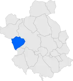 Location within Vallès Occidental