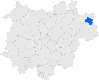 Location within Bages