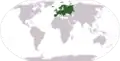Location of Europe