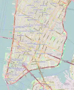 Stonewall Inn is located in Lower Manhattan