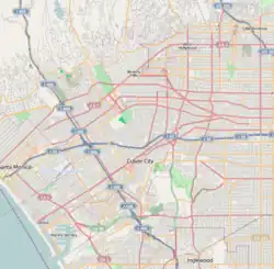 Major movie studios is located in Western Los Angeles