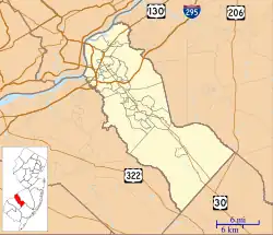 Barrington is located in Camden County, New Jersey