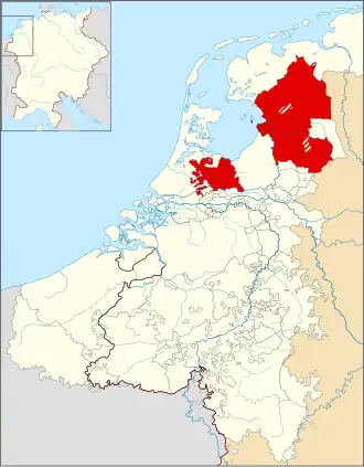 Prince-Bishopric of Utrecht in 1350