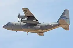 A C-130 Hercules operated by the 700th Airlift Sqn, part of the 94th Airlift Wing based at Dobbins ARB.