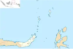 Location within North Sulawesi