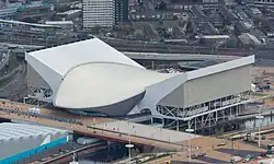 London Aquatics Centre during 2012 Olympics