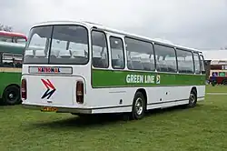 AEC Reliance with Plaxton Elite Express bodywork rear (Mark 3)