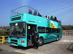 First Kernow 'Atlantic Coaster' Volvo Olympian with Northern Counties Palatine II bodywork in 2019