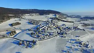 Aerial view of Longirod