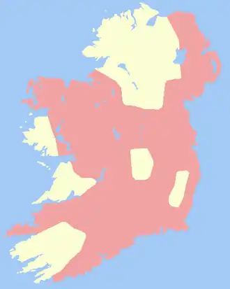 Location of Ireland