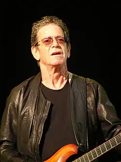 Lou Reed performing in 2011