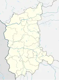Żary is located in Lubusz Voivodeship